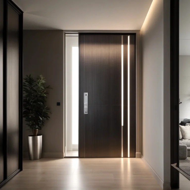 Grafik der technischen Komponenten eines Smart Locks